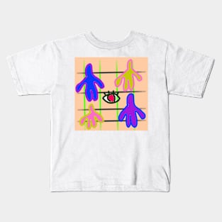 the eye that watches over the ones I love Kids T-Shirt